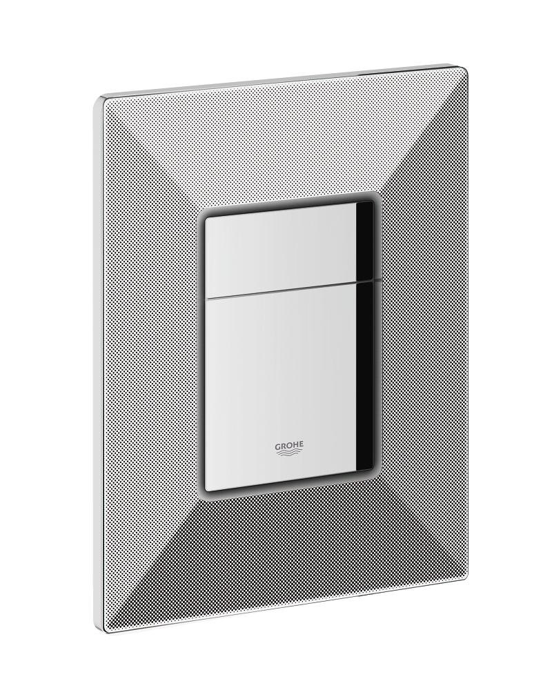 GROHE Skate Cosmopolitan Flush plate Chrome — Grey