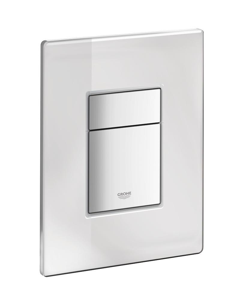GROHE Skate Cosmopolitan Flush plate — Silver