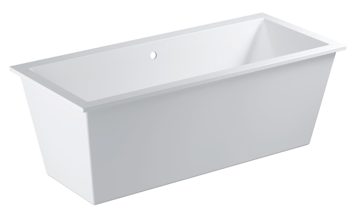 GROHE Eurocube Drop in bath tub — Chrome