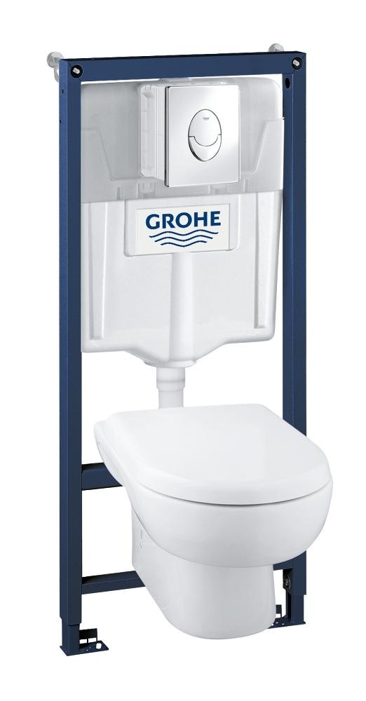 GROHE Solido Perfect Set 4 in 1 with ceramic — Chrome