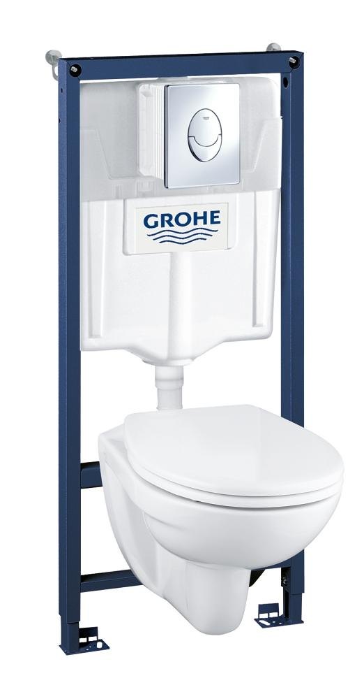 GROHE Solido Perfect Set 4 in 1 with ceramic — Chrome