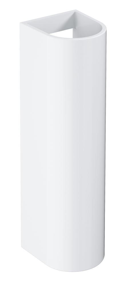 GROHE Euro Ceramic Full pedestal for wash basin — Chrome