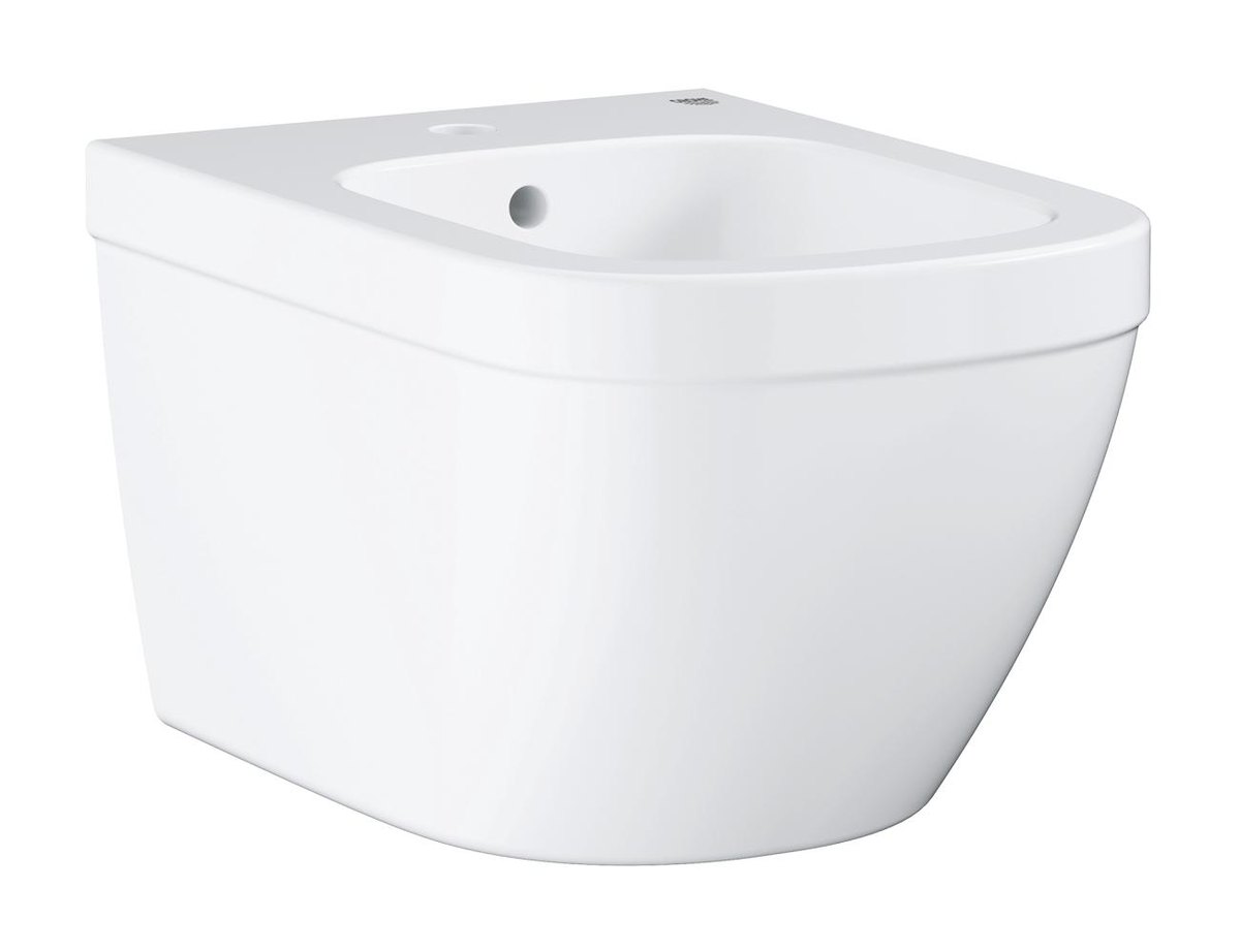 GROHE Euro Ceramic Wall hung bidet — Chrome