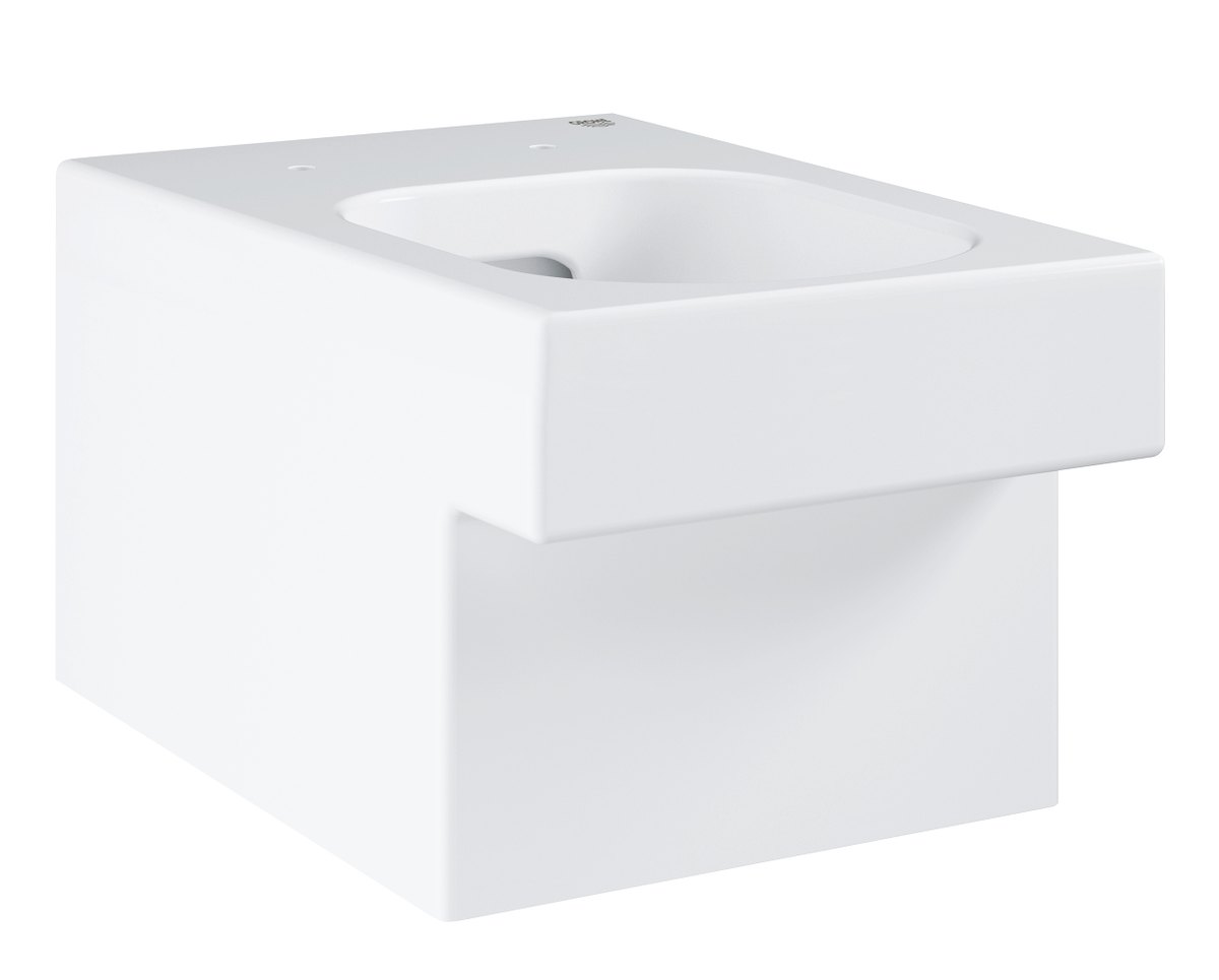 GROHE Cube Ceramic Wall hung WC — Chrome