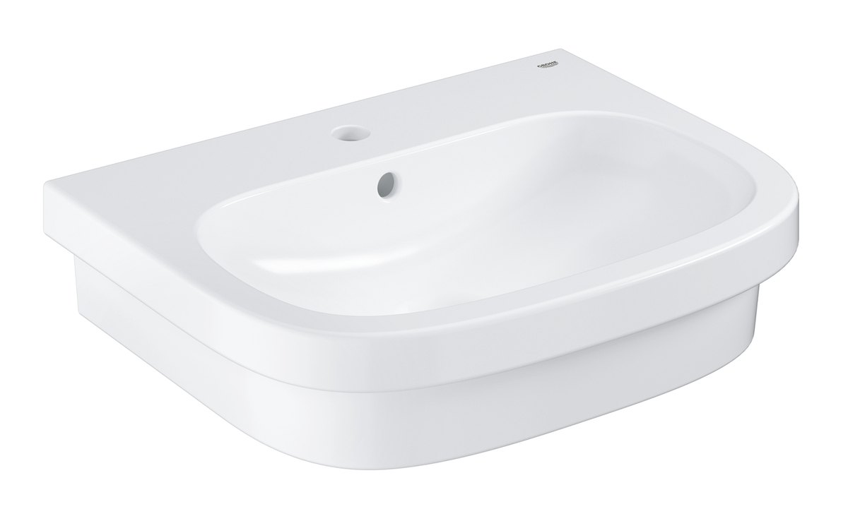 GROHE Euro Ceramic Counter top basin 60 — Chrome