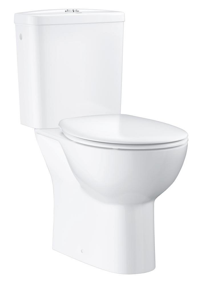 GROHE Bau Ceramic Bundle close coupled WC — Chrome