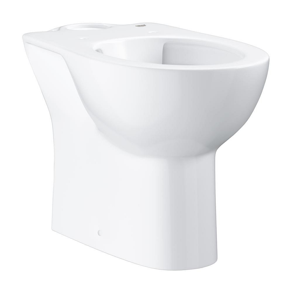 GROHE Bau Ceramic Floor standing WC for close coupled combination — Chrome