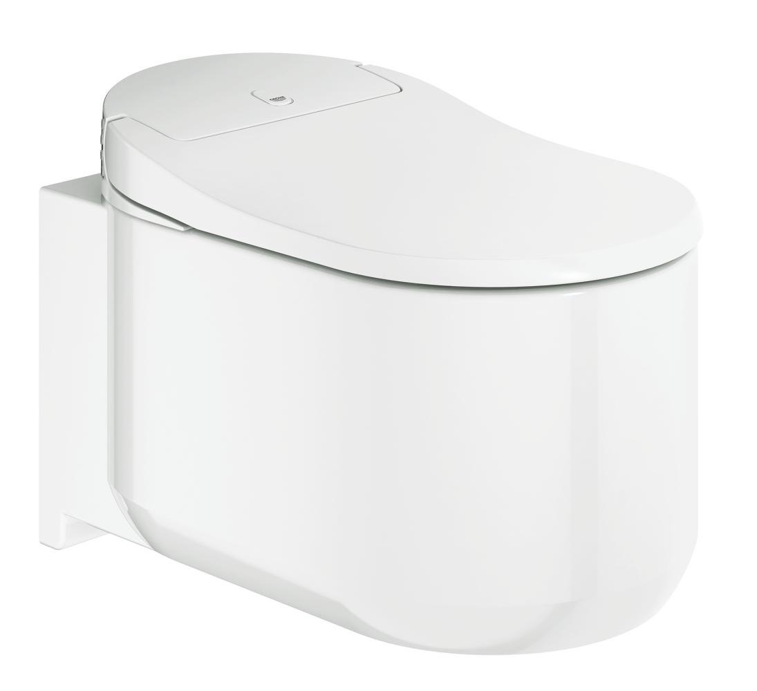 GROHE GROHE Sensia Arena Shower toilet complete system for concealed flushing cisterns wall hung — White