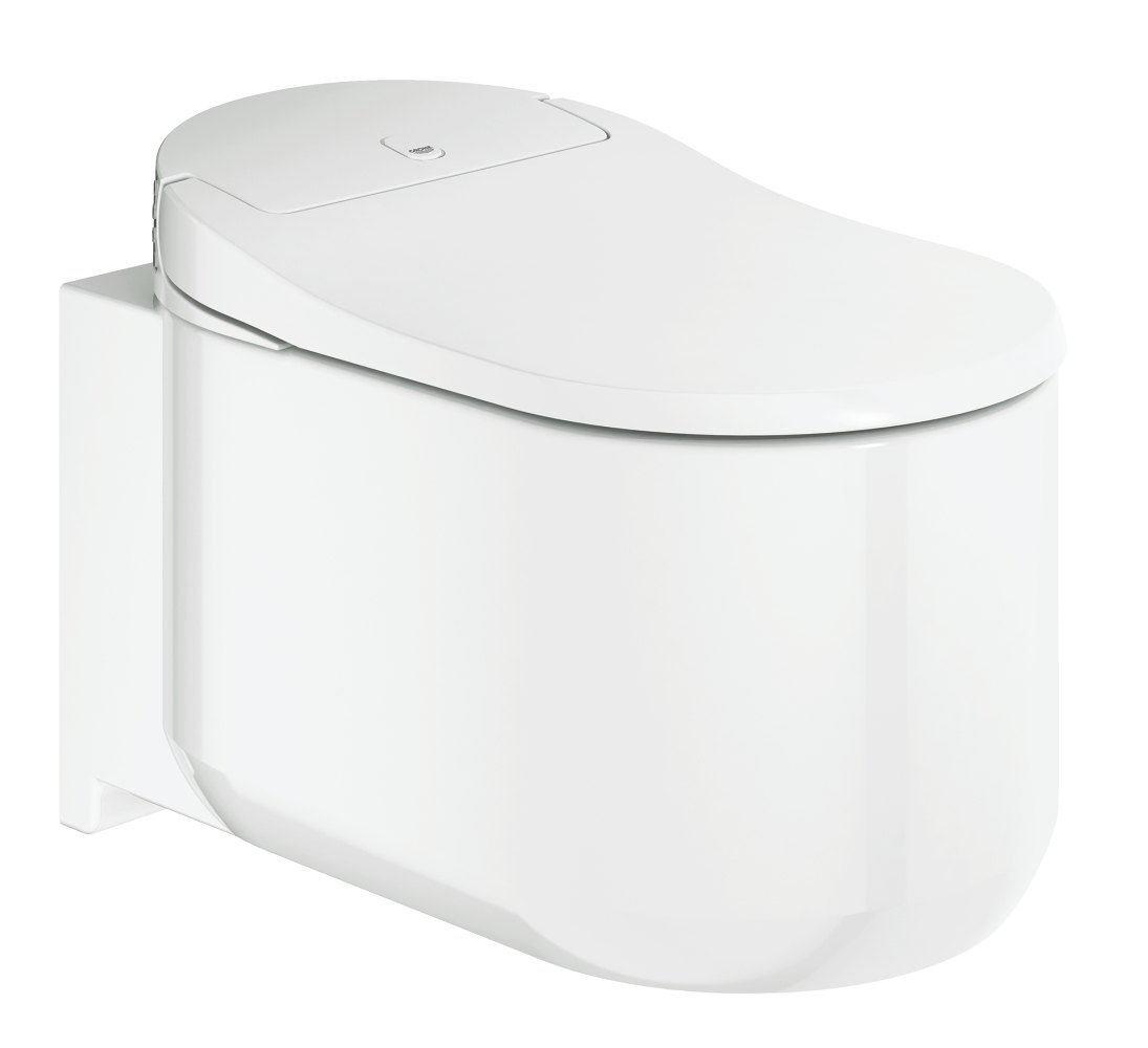 GROHE GROHE Sensia Arena Shower toilet complete system for concealed flushing cisterns wall hung — White