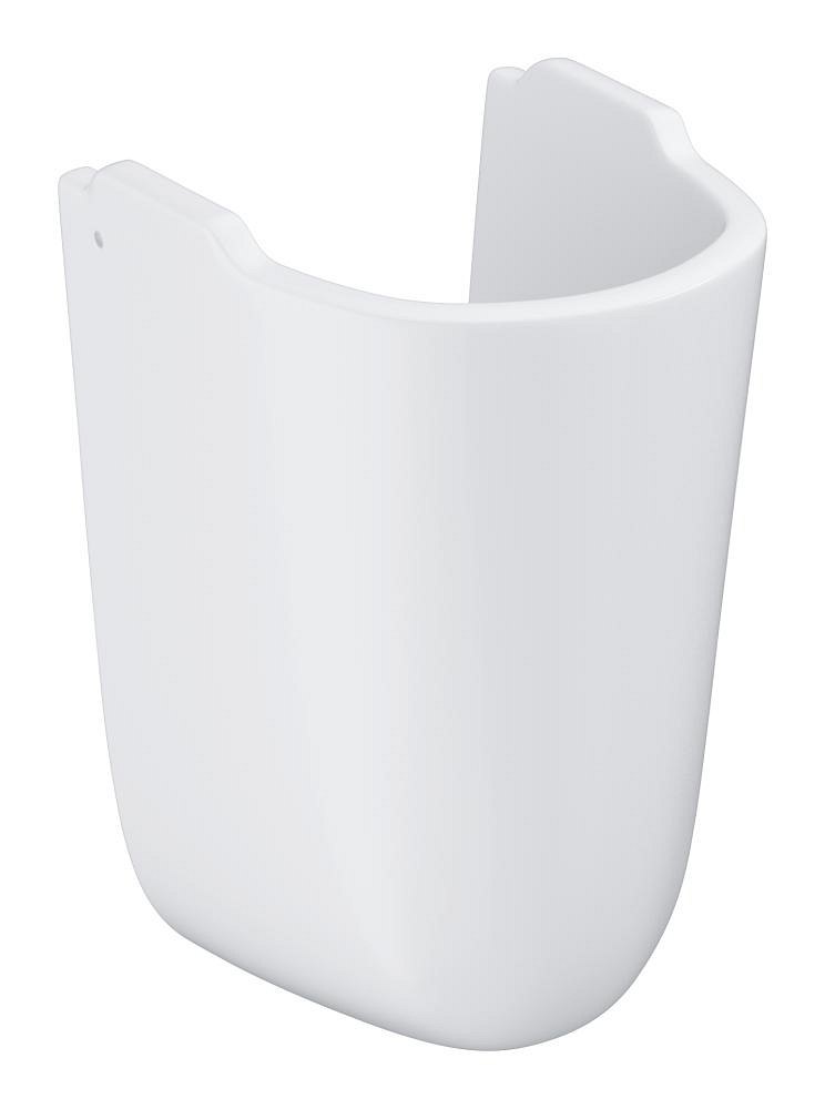 GROHE Bau Ceramic Half pedestal — Chrome