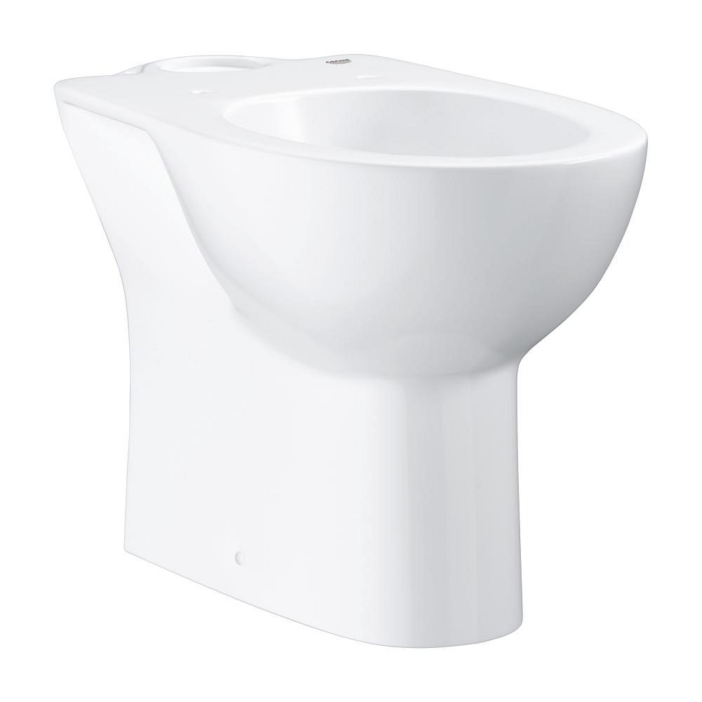 GROHE Bau Ceramic Floor standing WC for close coupled combination — Chrome