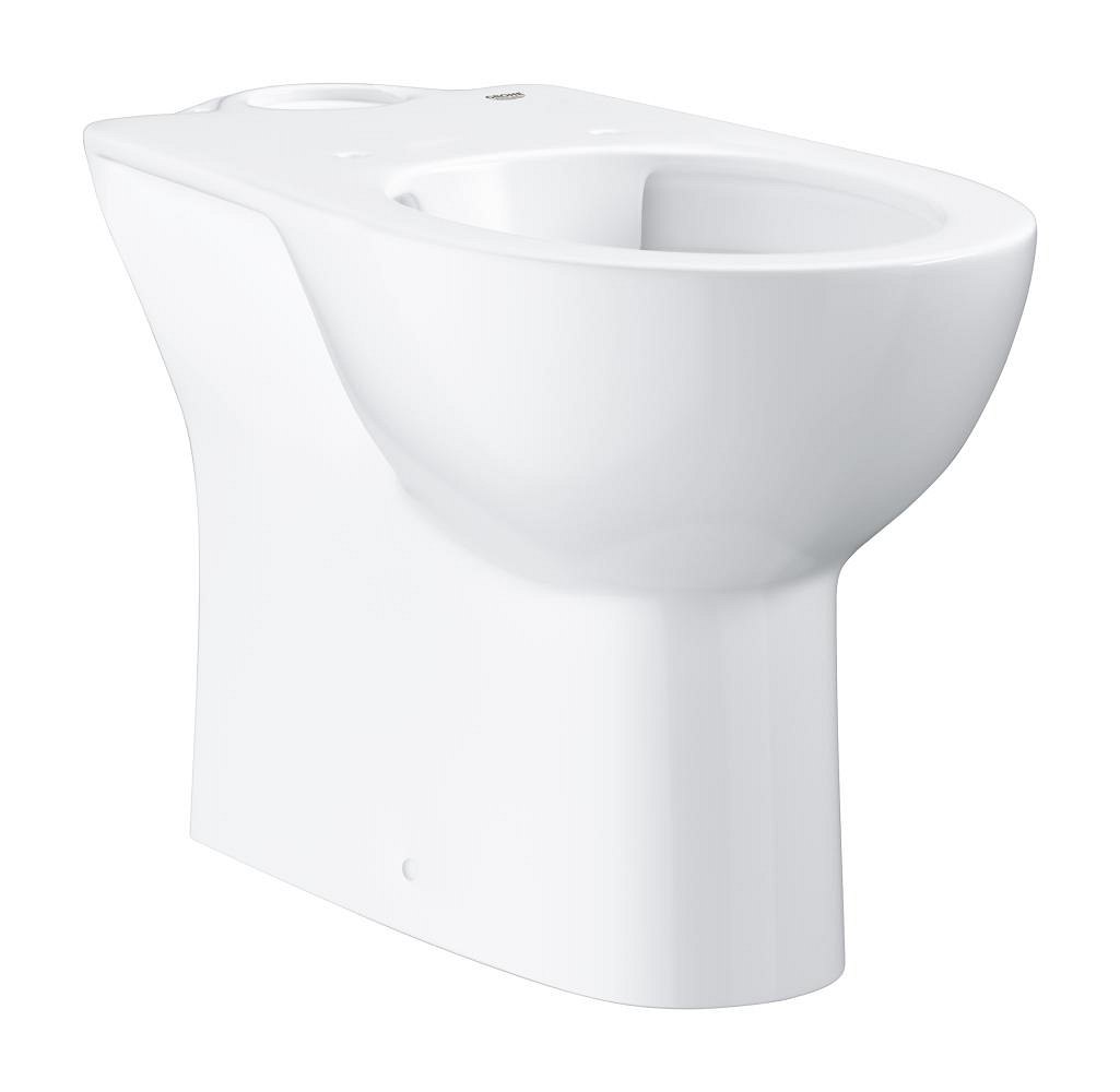 GROHE Bau Ceramic Floor standing WC for close coupled combination — Chrome