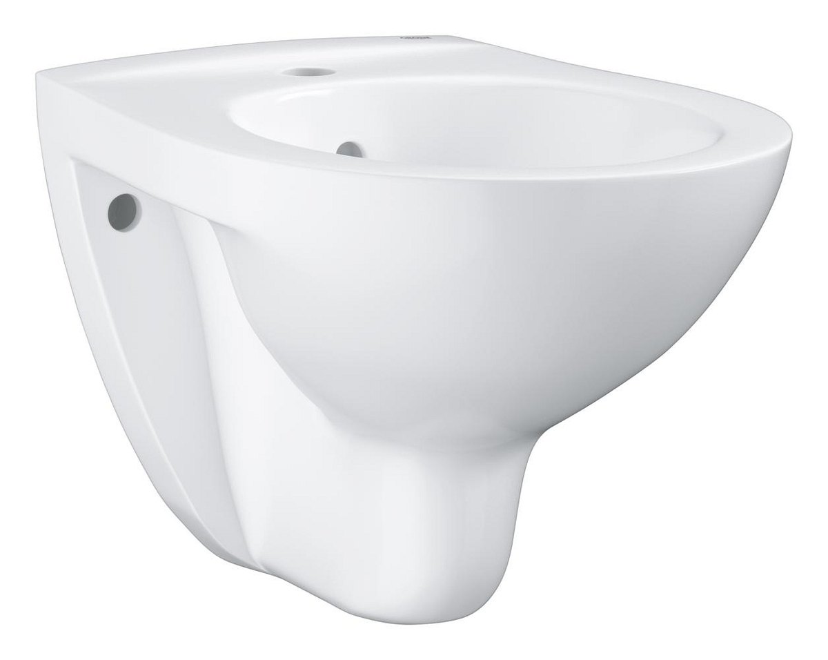 GROHE Bau Ceramic Wall hung bidet — Chrome