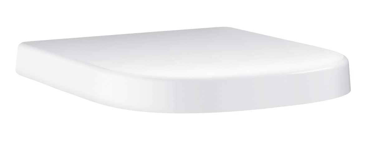 GROHE Euro Ceramic Compact WC seat — Chrome