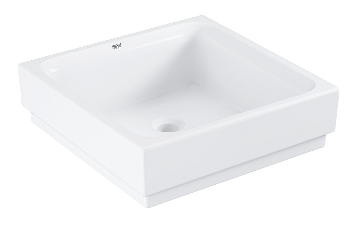 GROHE Cube Ceramic Vessel basin 40 — Chrome