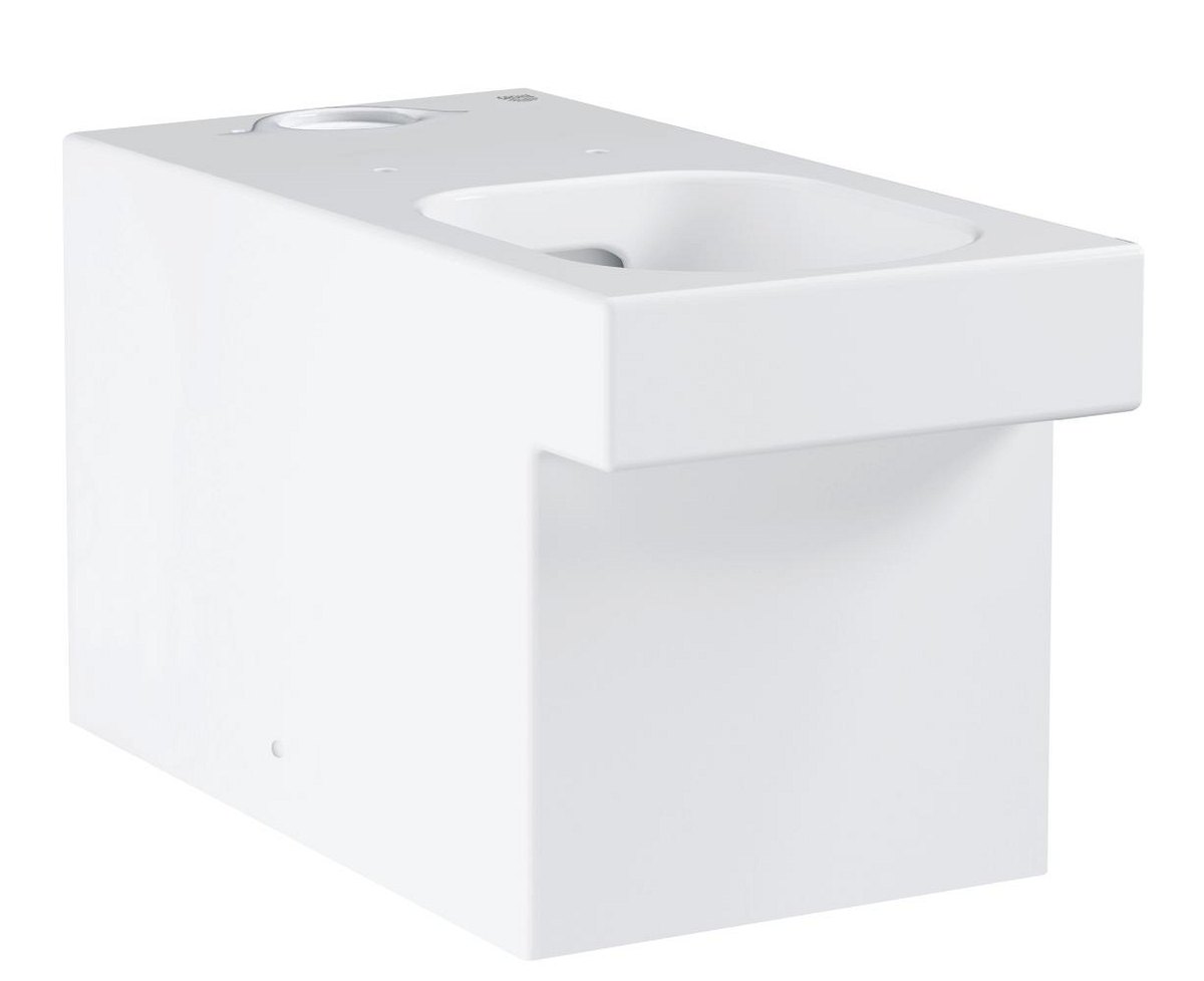 GROHE Cube Ceramic Floor standing WC for close coupled combination — Chrome