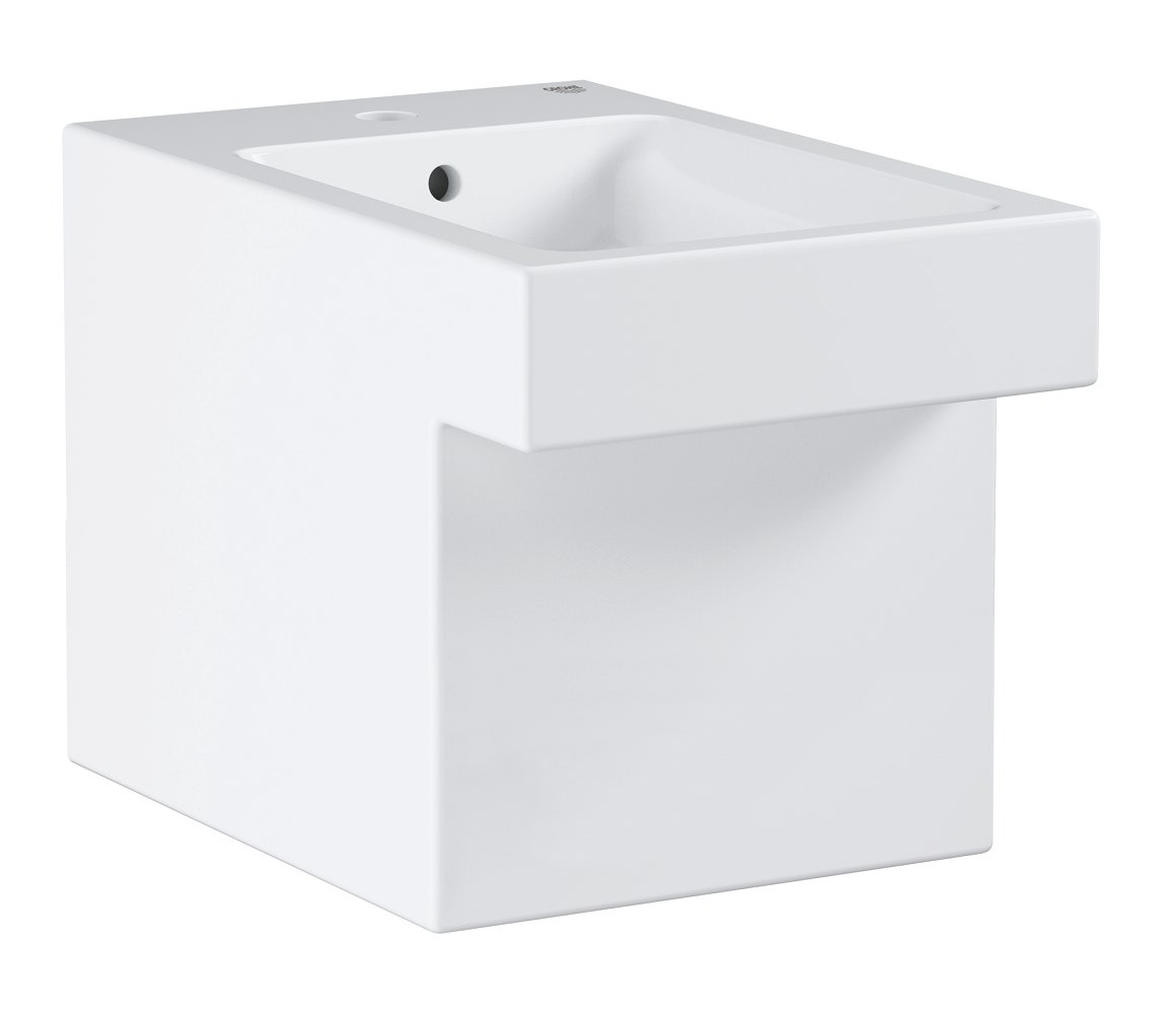 GROHE Cube Ceramic Floor standing bidet — Chrome