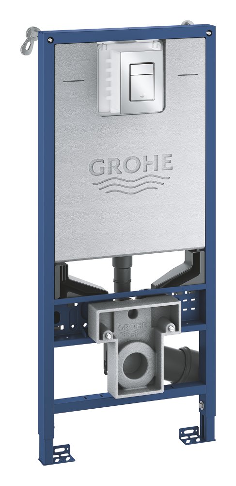 GROHE Rapid SLX 3 in 1 set for WC 1.13 m installation height — Chrome