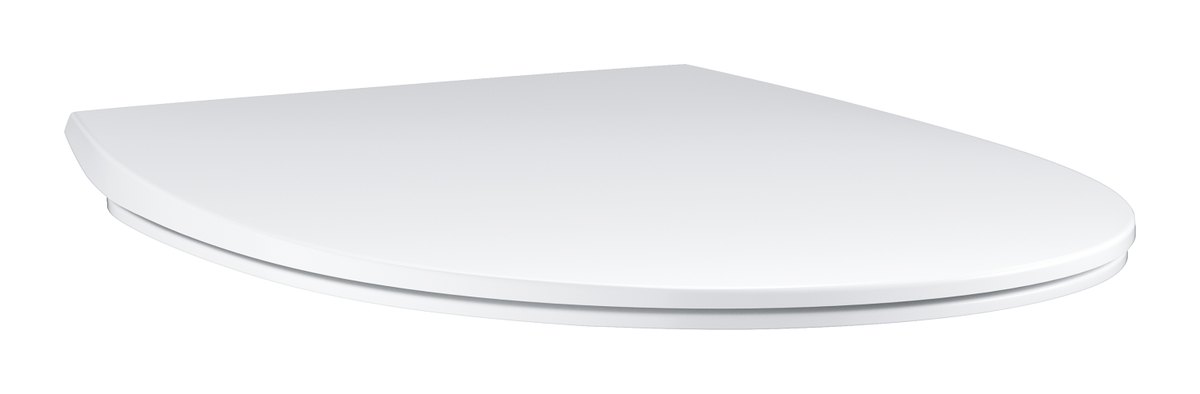 GROHE Bau Ceramic WC seat soft close slim — Chrome