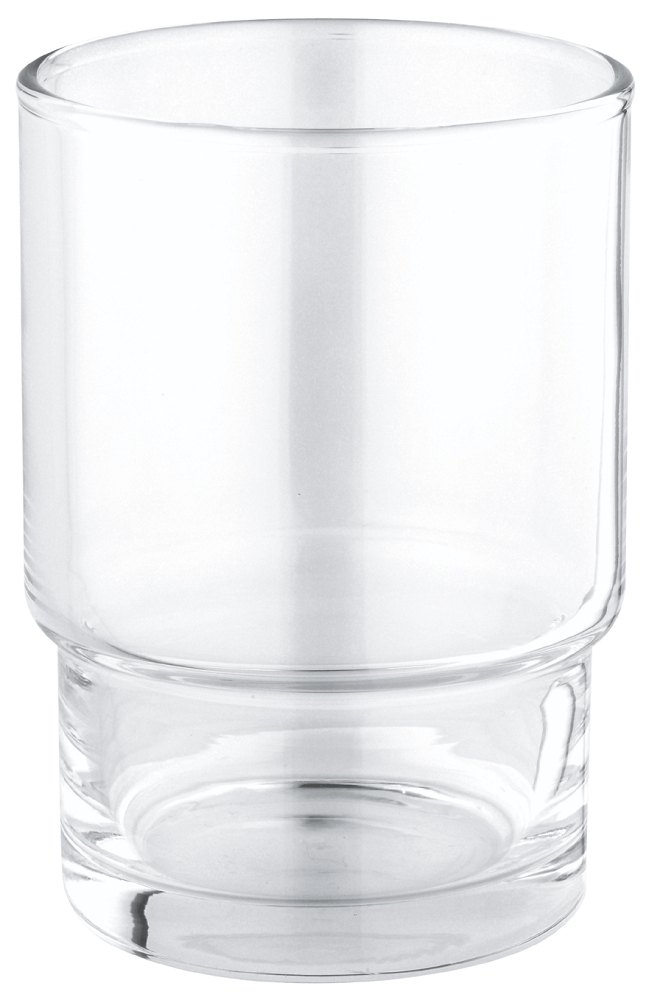 GROHE Essentials Crystal glass — Chrome