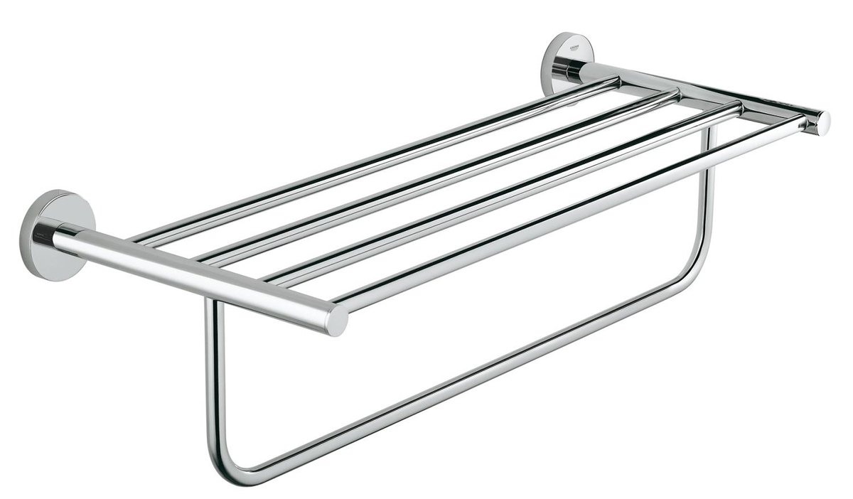 GROHE BauCosmopolitan Multi towel rack — Chrome