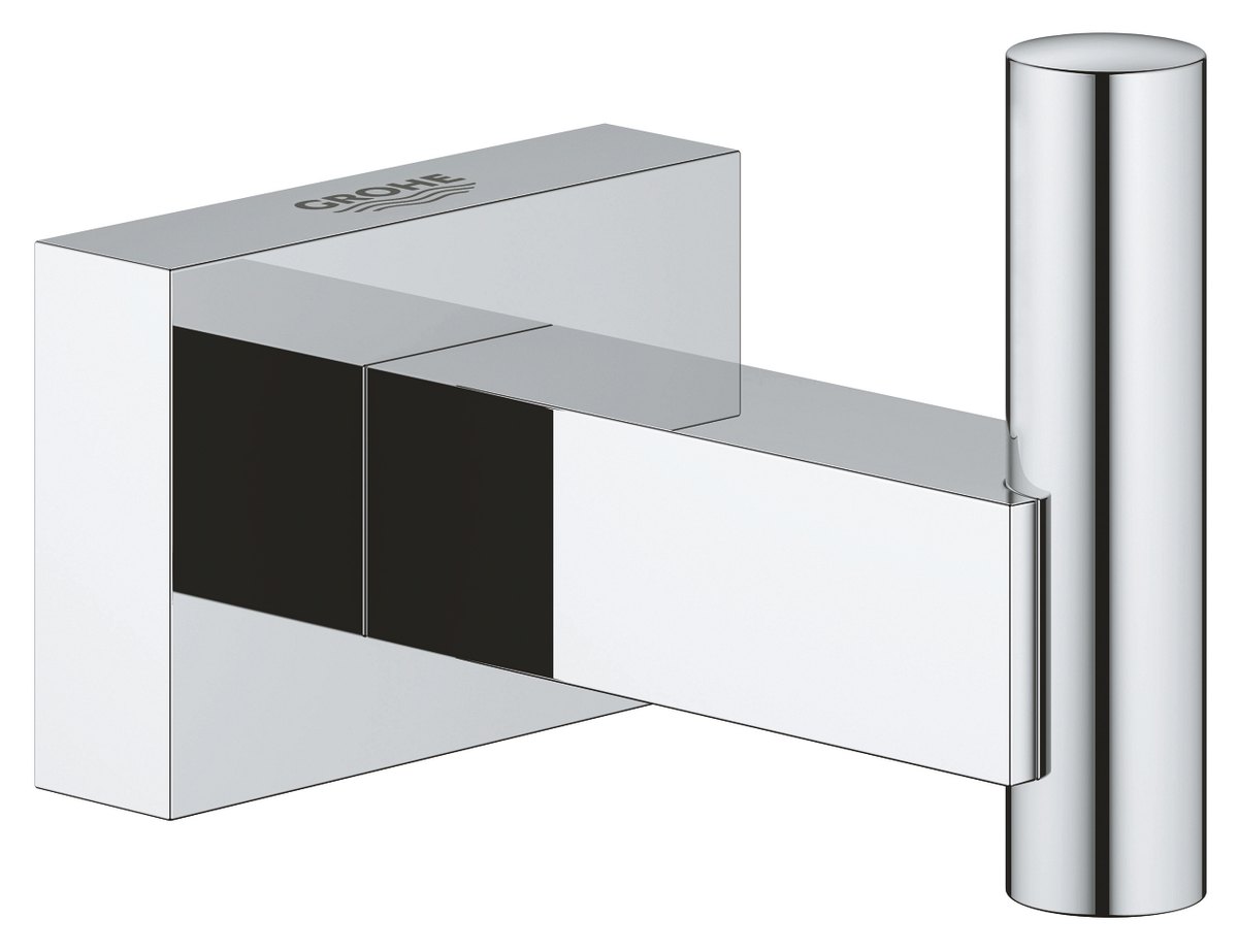 GROHE Essentials Cube Robe hook — Chrome