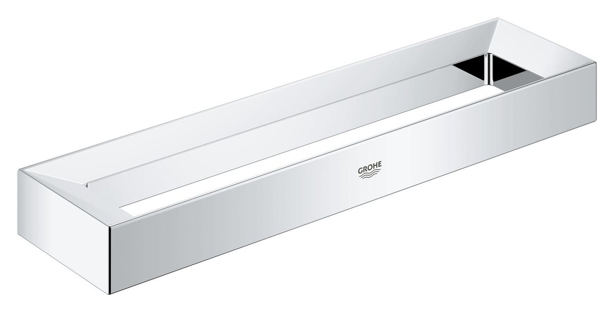 GROHE Selection Cube Towel ring — Chrome