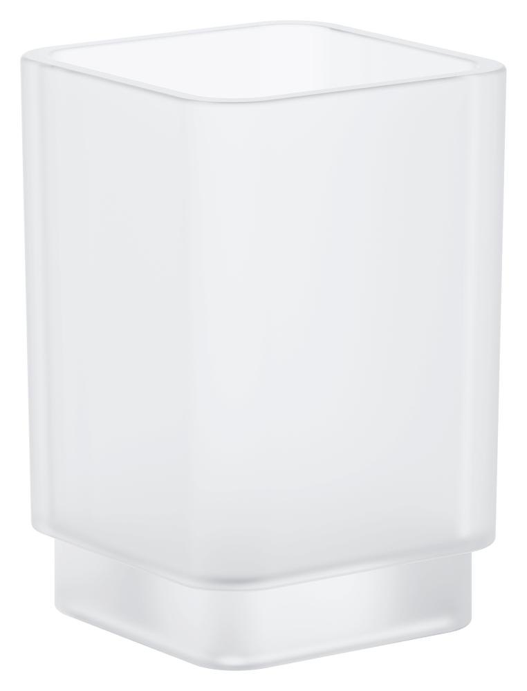 GROHE Selection Cube Glass — Chrome