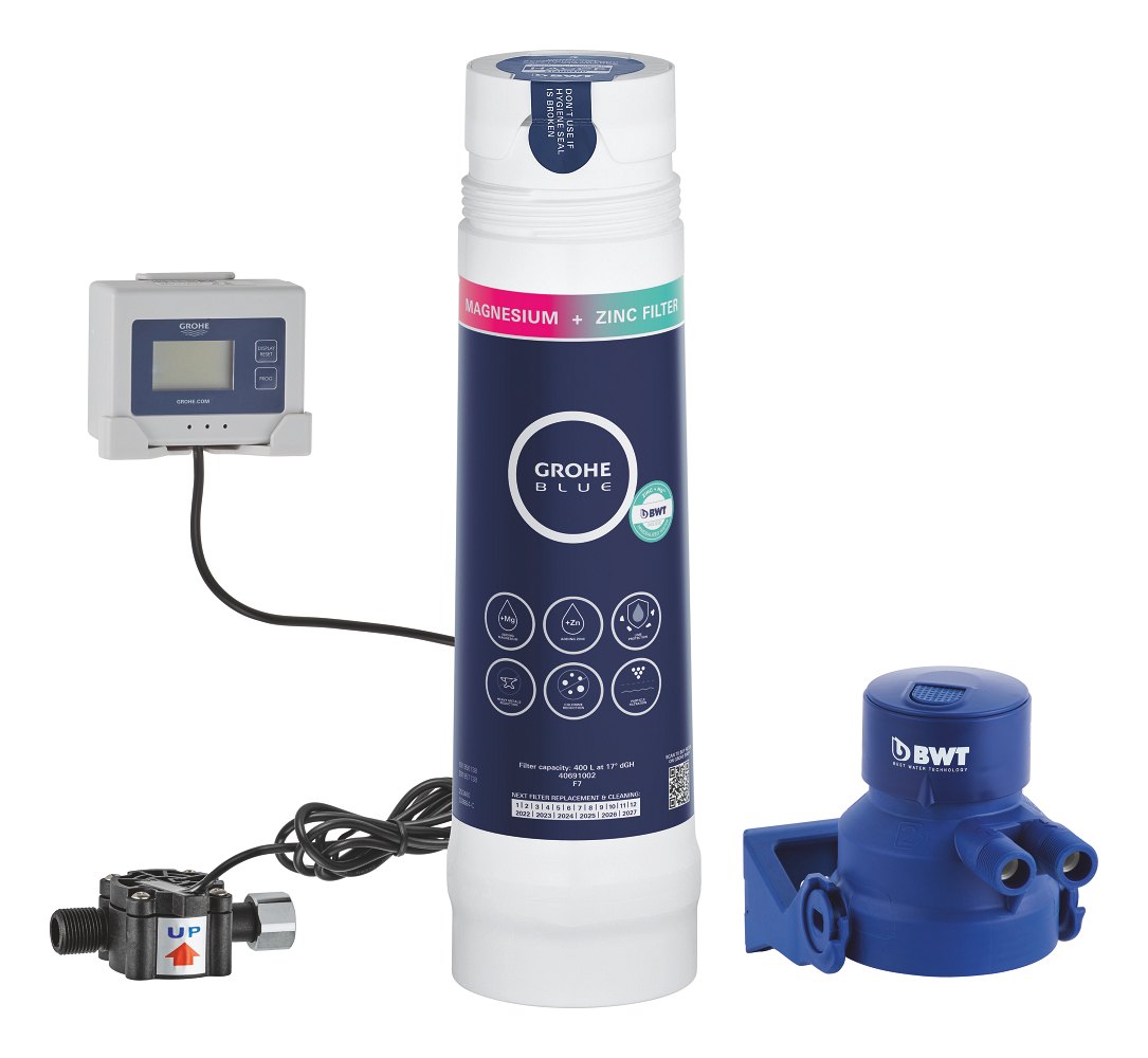 GROHE GROHE Blue Magnesium Zinc filter starter set — Chrome