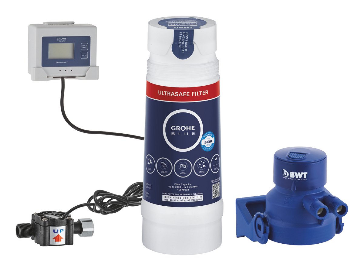 GROHE GROHE Blue Ultrasafe filter starter set — Chrome