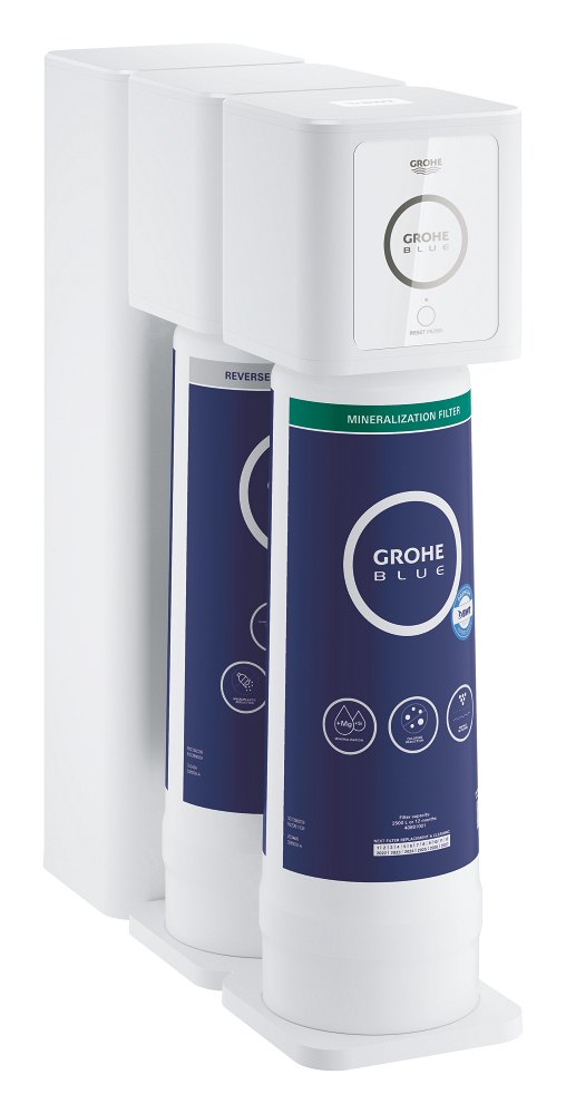 GROHE GROHE Blue Reverse osmosis with mineralization filter starter set — Chrome