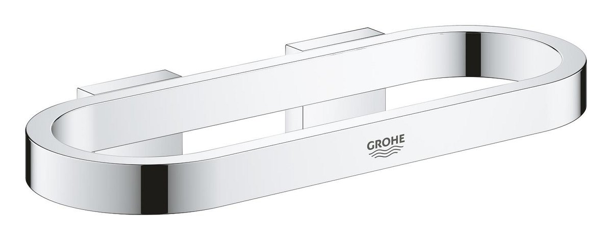 GROHE Selection Towel ring holder — Chrome