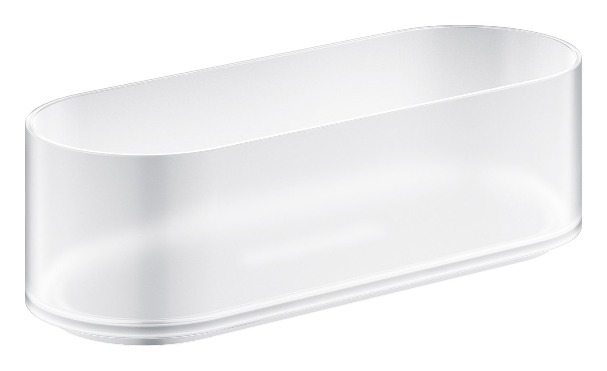 GROHE Selection Shower tray without holder Translucent — Chrome
