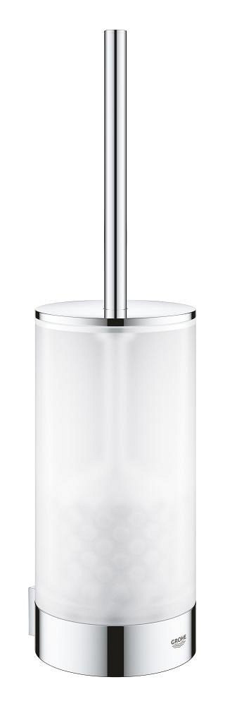 GROHE Selection Toilet brush set — Chrome