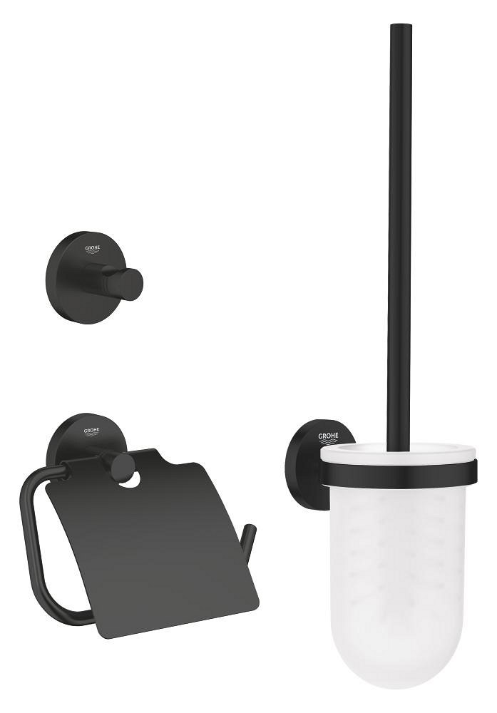 GROHE Start City restroom accessories set 3 in 1 — Chrome