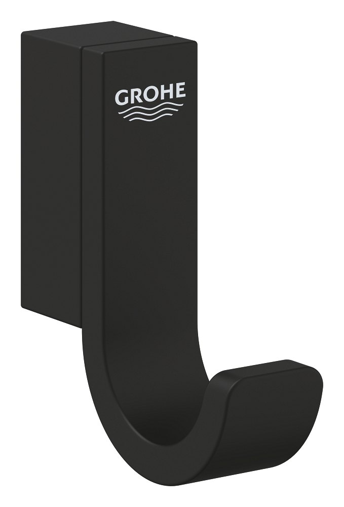 GROHE Selection Single robe hook — Phantom Black