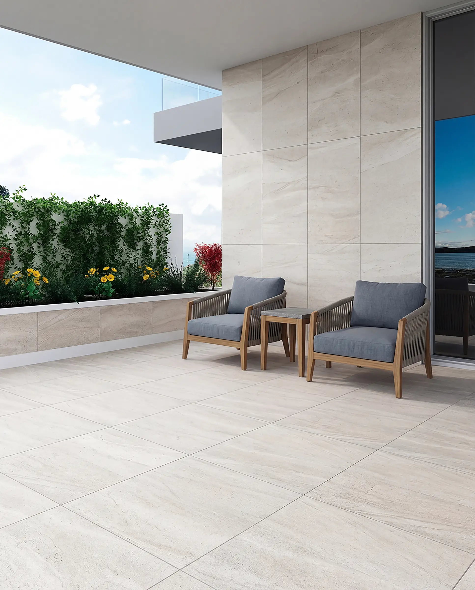 NG Kütahya Belize – Stone look tiles — Light Grey