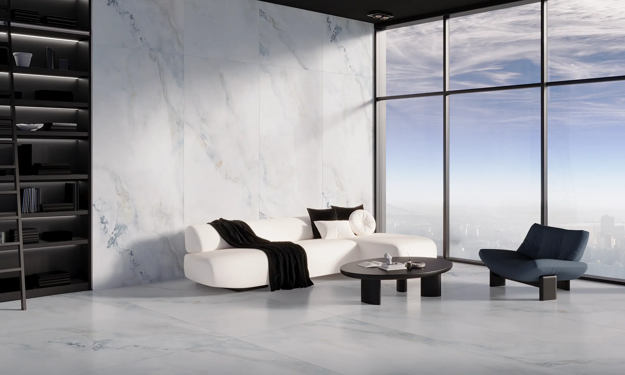 NG Kütahya Sky Onyx – Marble look tiles — 120×280 cm