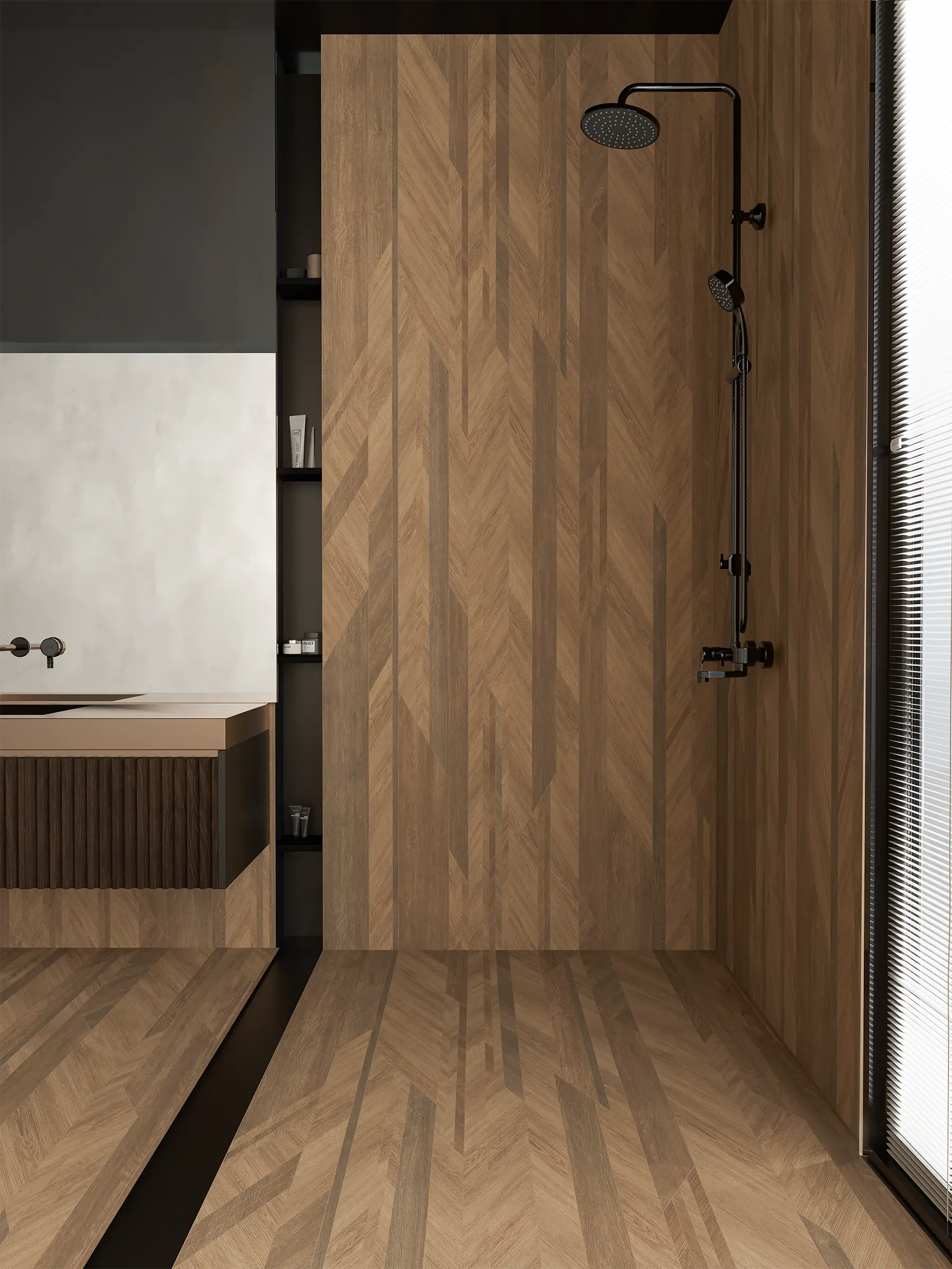 NG Kütahya Iconni – Wood look tiles — Walnut