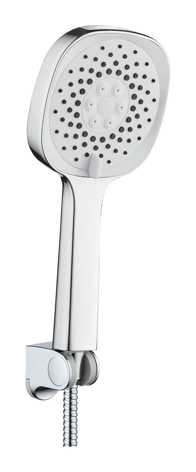 Polo Mario Hand Shower Set, wall mounted (110 x 110 mm Length 245 mm) — Chrome