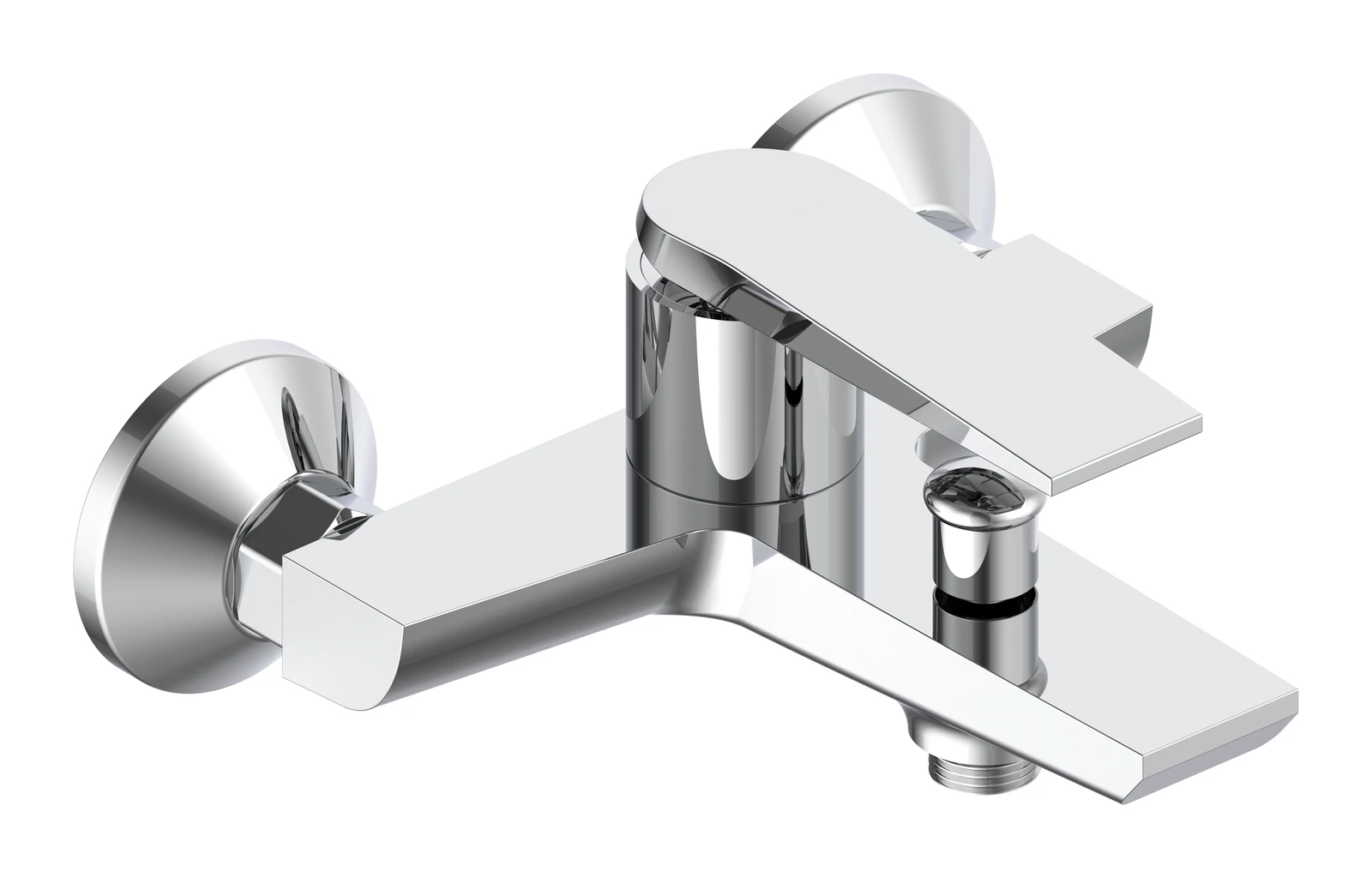 Polo Mario Rivo Bath Mixer — Chrome