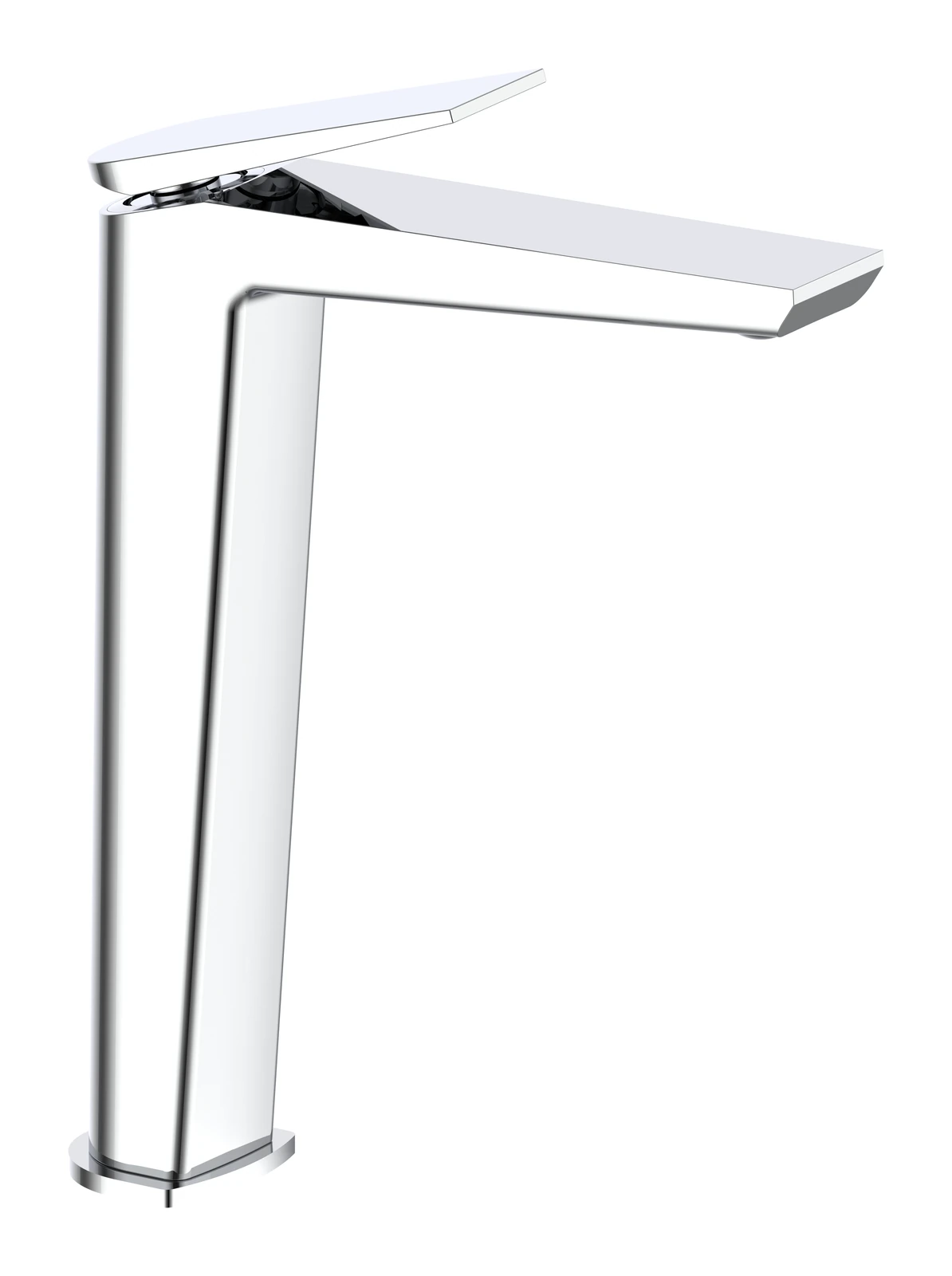 Polo Mario Rivo Basin Mixer, high level — Chrome