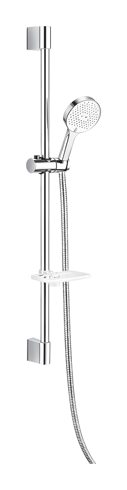Polo Mario Shower Rail, wall mounted (660 mm) — Chrome