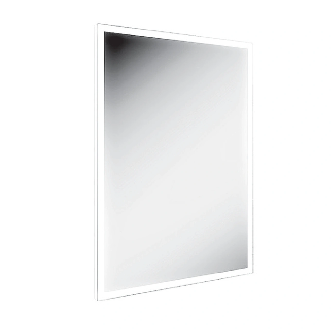 Polo Mario Mirror (600 x 800 mm 15.6W Thickness 5mm) – model MR-LED01A — Without back cover, chrome