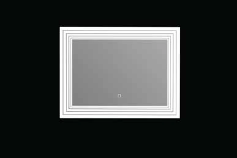 Polo Mario Mirror (600 x 800 mm 13.3W Thickness 5mm) — Without back cover, chrome