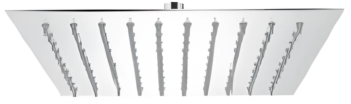 Polo Mario Head Shower (200x200 mm) — Stainless Steel