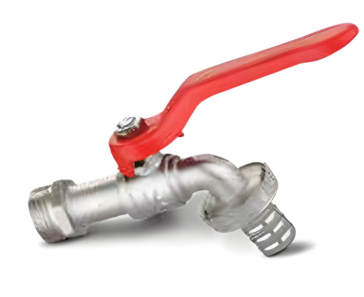 Polo Mario Ball Hose Bibcock (1/2") — Nickel