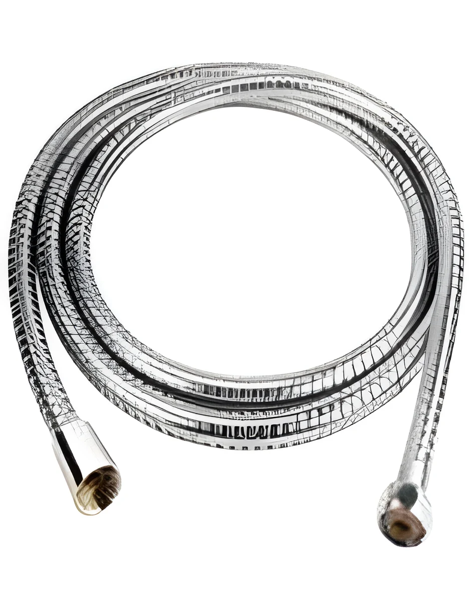 Polo Mario Shower Hose (Length 1200 mm) — Chrome