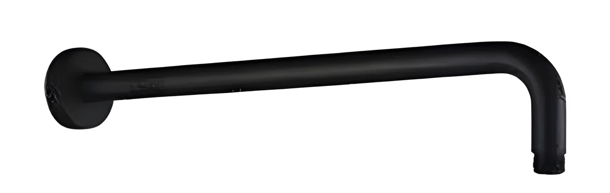 Polo Mario Shower Arm, wall mounted (Ø 20 mm Length 400 mm) — Matt Black