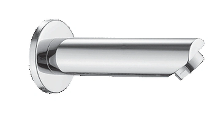 Polo Mario Spout, wall mounted (135 mm), round shape — Chrome